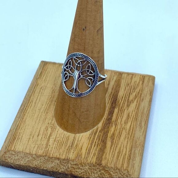 Celtic Tree Of Life Ring Sizes 7,8 - Picture 5 of 5